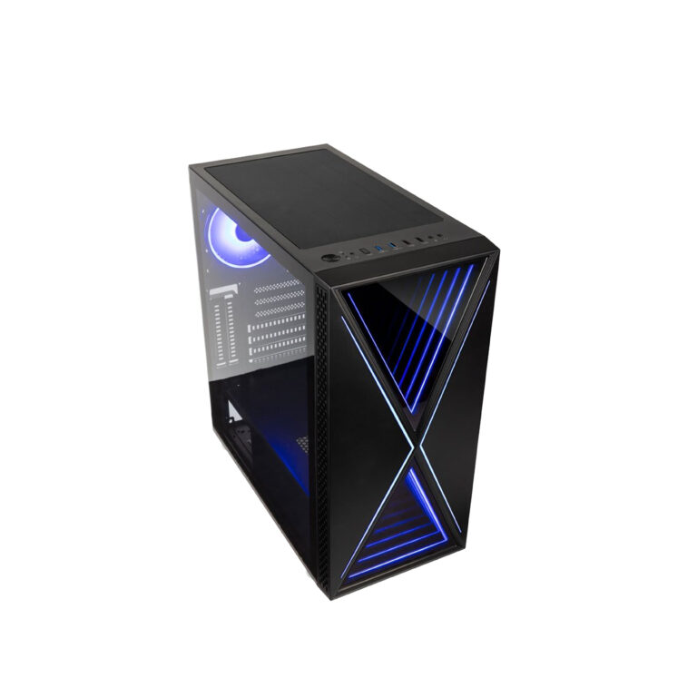 PC ASSEMBLED Ryzen 7-5700X,B550M-K,16 GB,SSD 500 GB,RX 5700XT Red thumbnail 2