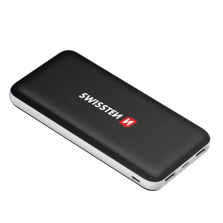 POWER BANK SWISSTEM BLACK CORE SLIM POWER 15,000 mAh