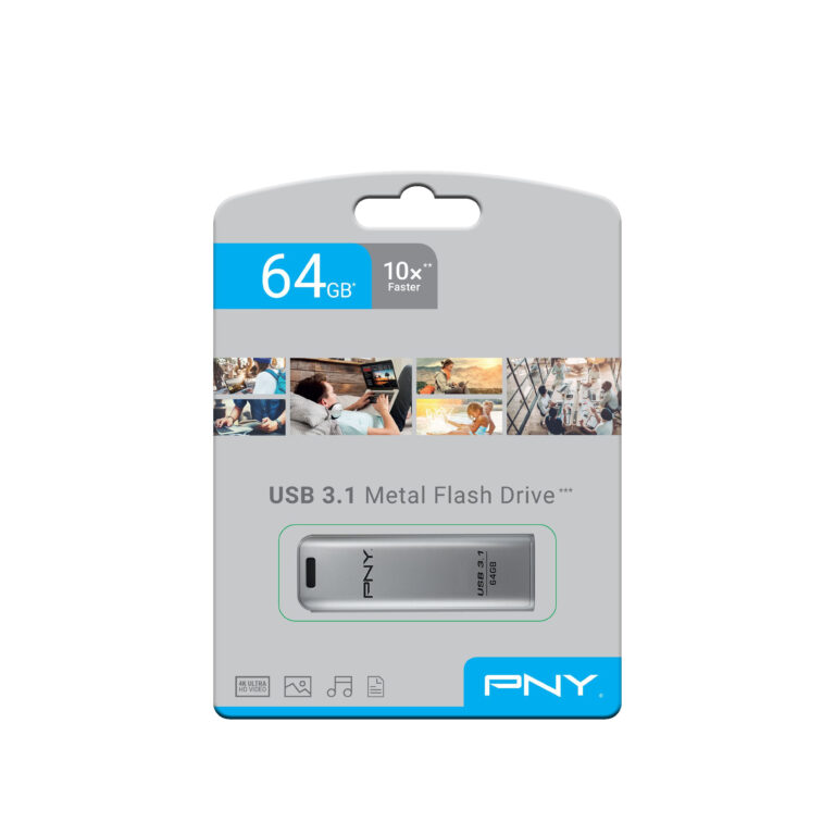 USB PNY 3.1 METAL FLASH DRIVE 64 GB thumbnail 2