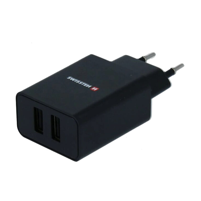 SWISSTEM TRAVEL CHARGER 2 USB 2.1A