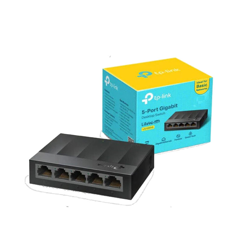 TP LINK 5-PORT GIGABIT DESKTOP SWITCH LS1005G thumbnail 2