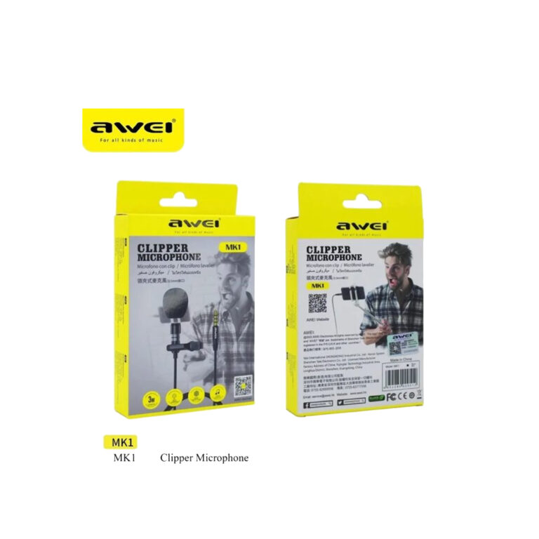 AWEI CLIPPER MICROPHONE MK1 thumbnail 2