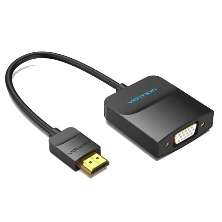 ADAPTER VENTION HDMI TO VGA CONVERTER 0.15M BLACK