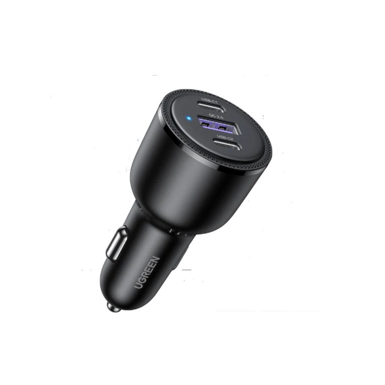 UGREEN 3-PORT FAST CAR CHARGER 69W