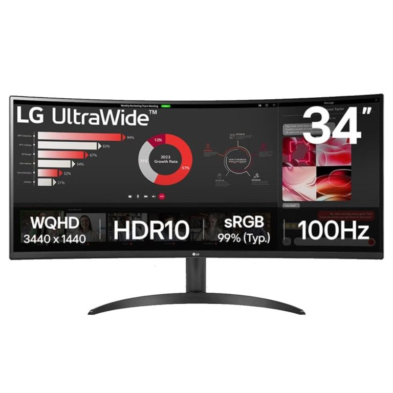 MONITOR LG ULTRAWIDE 34WR50QK 34″ 4K