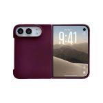 iPhone Duo Liquid Silicone Case Burgundy