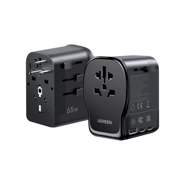 UGREEN 65W UNIVERSAL TRAVEL ADAPTER 4-IN-1